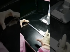 12 ιντσών Διαμέτρου 300mm 1.0mm Διπλή πλευρά γυαλιστερές σαφείρινες βάφλες