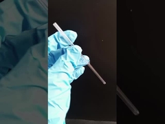 Προσαρμοσμένα 140mm διπλής όψης γυαλισμένα σωλήνες σαφείριος σωλήνες προστασίας οπτικών εξαρτημάτων