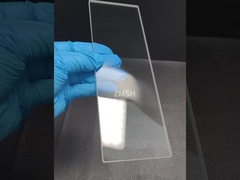 Προσαρμοσμένο οπτικό παράθυρο ζαφείρι 222mm × 74mm × 4mm Αντίσταση φθοράς για τα υπέρυθρα παράθυρα