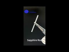 Sapphire Rod Single Crystal Al2O3 Optical & Industrial Components