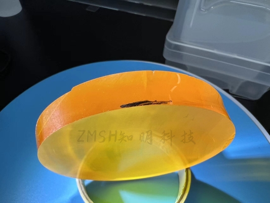 Αγορά Προσαρμοσμένο μεγέθους κρύσταλλο σαπφείρου λέιζερ οπτικό κίτρινο για τις ράβδους λέιζερ ηλεκτρονική κατασκευή