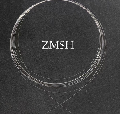 Αγορά Al2O3 Διαφανής Κρυστάλλινη Ζαφείρινη ίνα 25um 100um Απώλεια 1,59dB/M Έκταση 3300 MPa ηλεκτρονική κατασκευή