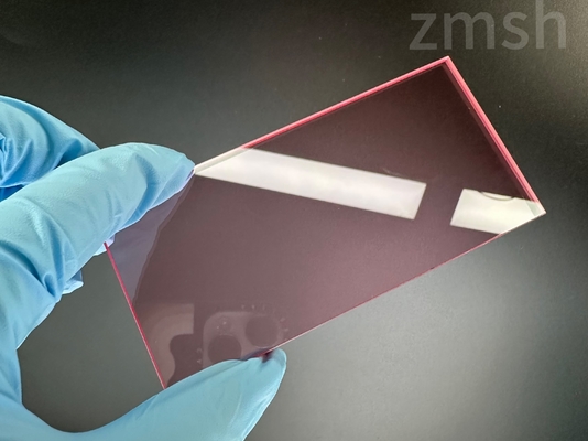 Αγορά Ti:Σαφφείρινο παράθυρο για όργανα λέιζερ Διαφανές κόκκινο διπλό πλευρικό γυαλισμό ηλεκτρονική κατασκευή