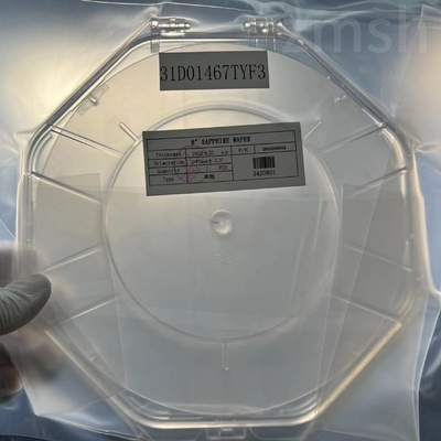 Αγορά Ζαφείρι υποστρώμα ζαφείρι πλακίδια SSP μονοκρυσταλλικό Al2O3 8 ιντσών 6 ιντσών Dia200mm ηλεκτρονική κατασκευή