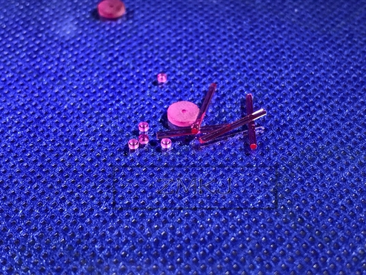 Αγορά Al2O3 υλικός ροδοκόκκινος φακός σφαιρών ενιαίου κρυστάλλου για την ένδυση που αντιστέκεται στη συμπεριφορά ηλεκτρονική κατασκευή