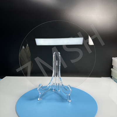 Αγορά 12 ιντσών ζαφείρινη πλάκα ζαφείρινο υπόστρωμα Al2O3 πλάκα 9.0Mohs διαφανής SSP DSP άξονας C ηλεκτρονική κατασκευή