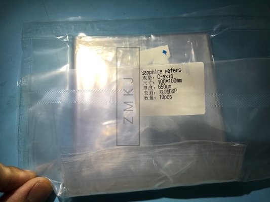 Αγορά Γυαλισμένη διπλή δευτερεύουσα Al2O3 γκοφρετών σαπφείρου αντοχή υποστρωμάτων ενιαίου κρυστάλλου ηλεκτρονική κατασκευή