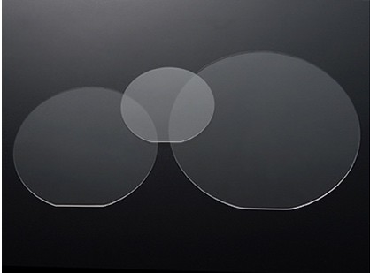 Αγορά dia125mm διπλό γυαλισμένο πλευρά Al2O3 φακών γυαλιού σαπφείρου υπόστρωμα ενιαίου κρυστάλλου ηλεκτρονική κατασκευή