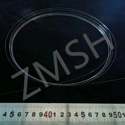 Αγορά Ζαφείρινη ίνα Προσαρμοσμένη ίνα Καθαρή αλ2Ο3 Μοναδικά κρυστάλλια Οπτικά μέρη Υψηλή σκληρότητα ηλεκτρονική κατασκευή