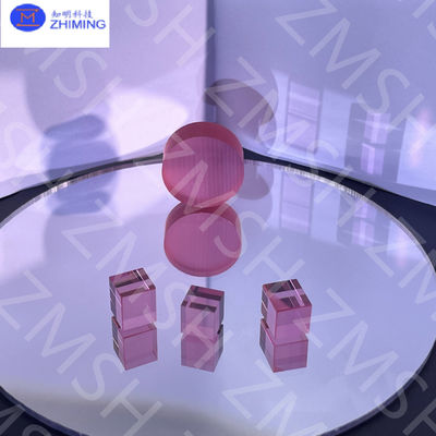 Αγορά Ροζ συνθετικό ζαφείρι Αλ2Ο3 Πρωταγωγικές ύλες Βιομηχανία κοσμημάτων Υψηλή σκληρότητα Σκληρότητα Mohs 9 Επεξεργασία ηλεκτρονική κατασκευή