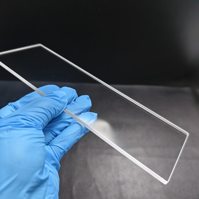 Αγορά Προσαρμοσμένο οπτικό παράθυρο ζαφείρι 222mm × 74mm × 4mm Αντίσταση φθοράς για τα υπέρυθρα παράθυρα ηλεκτρονική κατασκευή