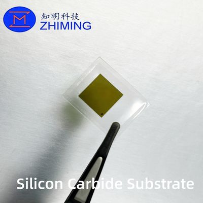 Αγορά 4H-N Type SiC Substrate 10x10mm Wafer for Power Electronics ηλεκτρονική κατασκευή