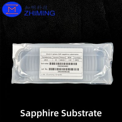 Αγορά 2 ιντσών C-Plane Sapphire Substrate για την ανάπτυξη διαδικασιών & βαθμονόμηση εξοπλισμού ηλεκτρονική κατασκευή