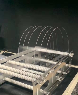 8inch 0,725 γκοφρέτα 1300mm σαπφείρου ενιαίου κρυστάλλου αεροπλάνων Dia100mm Γ πάχος 1500mm