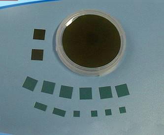 προσαρμοσμένο μέγεθος 5x5 10x10mm 6h-ημι SIC τσιπ γκοφρετών μεγέθους 4h-ν